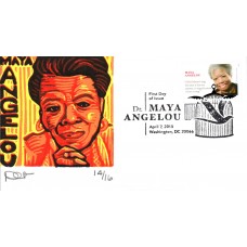 #4979 Maya Angelou Curtis FDC