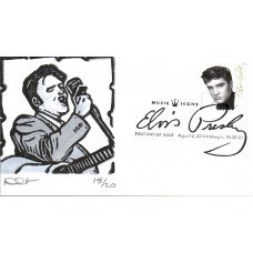 #5009 Elvis Presley Curtis FDC