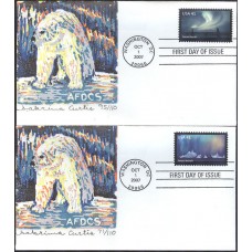 #4203-04 Polar Lights S Curtis FDC Set