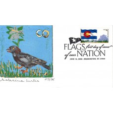 #4280 FOON: Colorado Flag S Curtis FDC