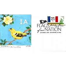 #4291 FOON: Iowa Flag S Curtis FDC