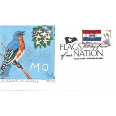 #4301 FOON: Missouri Flag S Curtis FDC