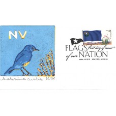 #4306 FOON: Nevada Flag S Curtis FDC