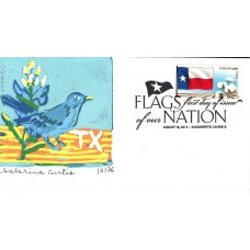 #4323 FOON: Texas State Flag S Curtis FDC