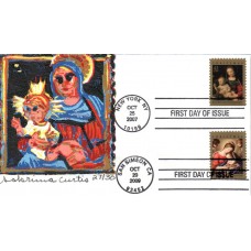 #4424 Madonna and Child Dual S Curtis FDC