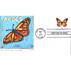 #4462 Monarch Butterfly S Curtis FDC