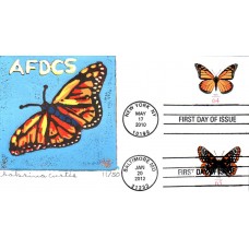 #4603 Baltimore Checkerspot Butterfly Dual S Curtis FDC