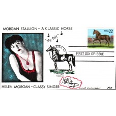 #2156 Morgan Horse D'Autographe FDC