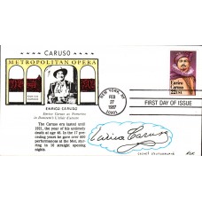 #2250 Enrico Caruso D'Autographe FDC