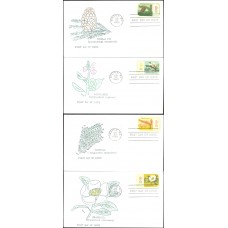 #1376-79 Botanical Congress David C FDC Set