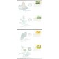 #1376-79 Botanical Congress David C FDC Set