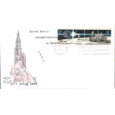 #1434-35 Space Achievements David C FDC