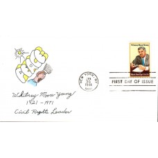 #1875 Whitney M. Young Jr. David C FDC