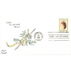 #1926 Edna St. Vincent Millay David C FDC