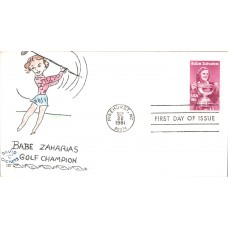 #1932 Babe Zaharias David C FDC