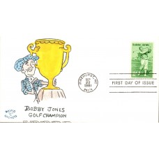 #1933 Bobby Jones David C FDC