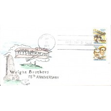 #C91-92 Wright Brothers David C FDC