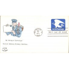 #U557 Eagle David C FDC