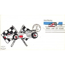 #U587 Auto Racing David C FDC