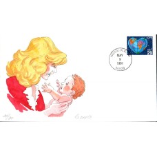 #2536 Love - Earth Davis FDC