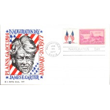 Jimmy Carter 1977 Davis Inauguration Cover