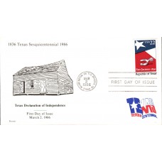 #2204 Republic of Texas Deaton FDC