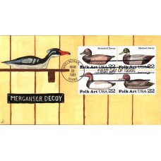 #2138-41 Duck Decoys D Edition FDC