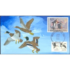 #RW57 Black Bellied Whistling Duck DeRosset FDC