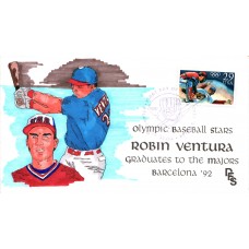 #2619 Olympic Baseball DES FDC - Ventura