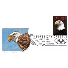 #2540 Bald Eagle DeSpain FDC