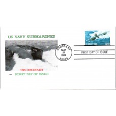 #3372 Submarine USS Cincinnati SSN693 DGW FDC