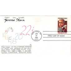 #2110 Jerome Kern DHC FDC