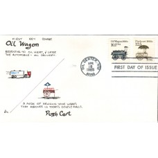 #2130//33 Oil Wagon - Pushcart DHC FDC