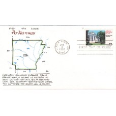 #2167 Arkansas Statehood DHC FDC