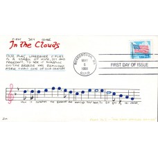 #2278 Flag and Clouds DHC FDC