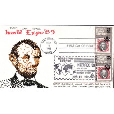 #2410 World Stamp Expo DHC FDC