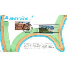 #2512//C127 Grand Canyon - Caribbean Coast DHC FDC