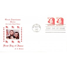 #2176 Julia Ward Howe Doback FDC