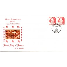 #2176 Julia Ward Howe Doback FDC