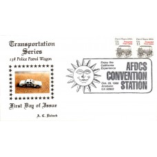 #2258 Patrol Wagon 1880s Doback FDC