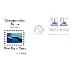 #2260 Tugboat 1900s Doback FDC