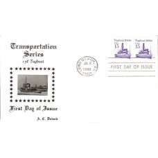 #2260 Tugboat 1900s Doback FDC