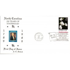 #2347 North Carolina Statehood Doback FDC