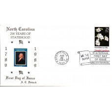 #2347 North Carolina Statehood Doback FDC