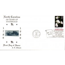 #2347 North Carolina Statehood Doback FDC