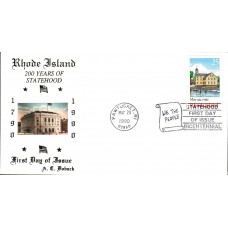 #2348 Rhode Island Statehood Doback FDC