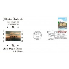 #2348 Rhode Island Statehood Doback FDC