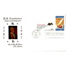 #2360 US Constitution Combo Doback FDC