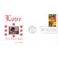 #2379 Love - Rose Doback FDC