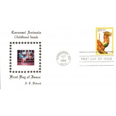 #2392 Carousel Camel Doback FDC